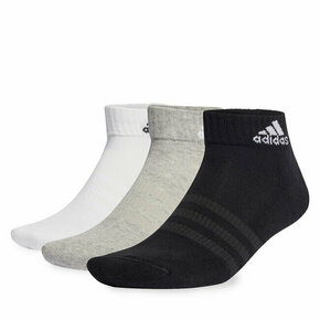 Unisex niske čarape adidas Cushioned Sportswear Ankle Socks 6 Pairs IC1292 medium grey heather/white/black
