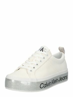 Calvin Klein Jeans Niske tenisice siva / crna / prljavo bijela