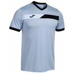 Muška majica Joma Court Short Sleeve T-Shirt - sky blue/navy/white