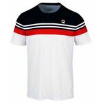 Muška majica Fila T-Shirt Malte - white/fila red/navy