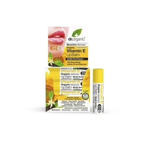 Dr.Organic Vitamin E balzam za usne