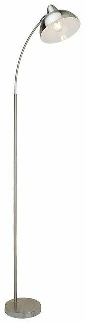 RABALUX 5241 | Daron Rabalux podna svjetiljka 158cm sa prekidačem na kablu 1x E27 krom saten