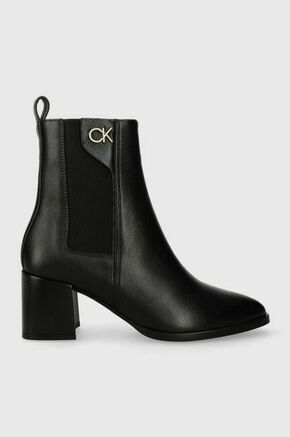 Čizme Calvin Klein Almond Chelsea Boot W/Hw 55 HW0HW01814 Ck Black BEH
