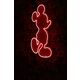 Ukrasna plastična LED rasvjeta, Mickey Mouse - Red