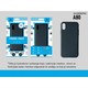 Maskica silikonska za Samsung Galaxy A80 - tamno plava