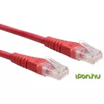 Roline UTP CAT6 patch kabel 2m, crvena