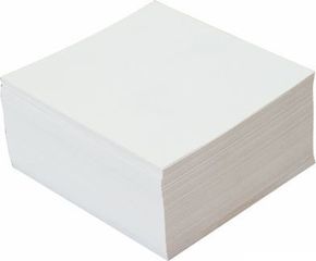 Papir za kocku 9.5x9.5x5cm bijeli