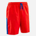 Kratke hlače za nogomet Viralto Axton dječje narančasto-plave