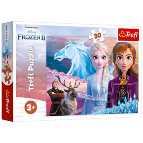 Snježno kraljevstvo 2: Hrabrost puzzle 30kom - Trefl