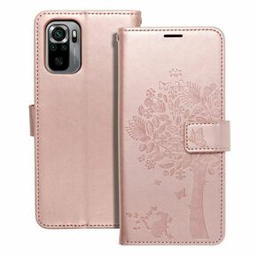 MEZZO Book case za XIAOMI Mi 11 Lite 5G / Mi 11 Lite LTE ( 4G ) / Mi 11 Lite NE tree rose gold