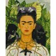 slikanje po brojevima 50x40 Frida Kahlo sa drvenim okvirom i setom za slikanje