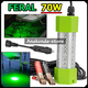 Zeleni FERAL Lignjolovka 12V Baterija za Ribolov na Lignje i Hobotnice