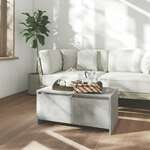 Stolić za kavu siva boja betona 90 x 50 x 41 5 cm od iverice