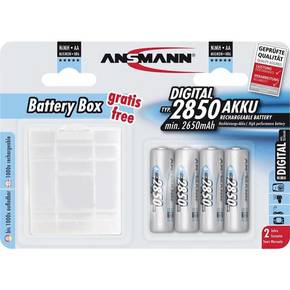 Ansmann mignon (AA) akumulator NiMH 2850 mAh 1.2 V 1 Set