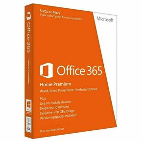 Microsoft Office 365 Home Premium/Family CRO/ENG 32/64bit