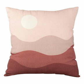 Ružičasto-crveni pamučni jastuk PT LIVING Pink Sunset