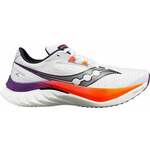 Saucony Endorphin Speed 4 Mens Shoes White/Viziorange 40 Obuća za trčanje na cesti