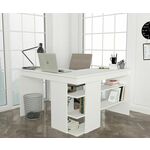 Radni stol, Bijela boja, Stylo - White