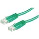 Value 21.99.1543 RJ45 mrežni kabel, Patch kabel cat 6 U/UTP 2.00 m zelena 1 St.