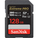 SanDisk SDXC kartica 128 GB Extreme PRO (280 MB/s klasa 10, UHS-II V60)