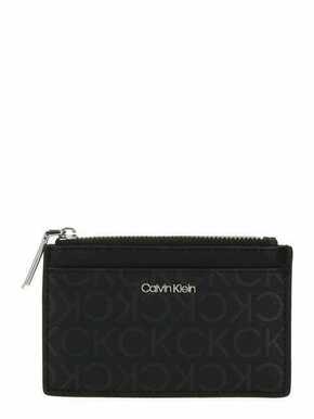 Calvin Klein Novčanik 'MUST' tamo siva / crna