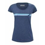 Ženska majica Babolat Exercise Stripes Tee W - estate blue heather