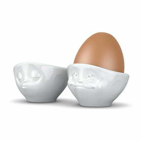 Set s dvije bijele posudice za jaje zaljubljeni par 58products