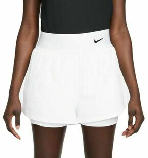 Ženske kratke hlače Nike Court Dri Fit Advantage Short - white/black