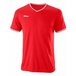 Muška majica Wilson Team II High V-neck Men - team red