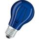 OSRAM 4058075434004 LED Energetska učinkovitost 2021 G (A - G) E27 oblik kruške 2.5 W = 15 W plava (Ø x D) 60 mm x 105 mm 1 St.