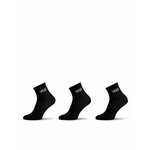 Set od 3 pari ženskih visokih čarapa Vans Classic Half Crew Sock VN00073EBLK1 Black