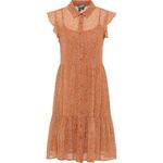 DreiMaster Vintage Košulja haljina svijetloplava / svijetlozelena / narančasta / bijela