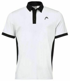 Muški teniski polo Head Slice Polo Shirt M - white/black