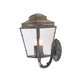 ELSTEAD MANSION-HOUSE-WB1-BR | Mansion-House Elstead zidna svjetiljka namjenjeno za primorje, ručna izrada 3x E14 IP44 UV antik bakar, prozirno