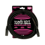 ERNIE BALL 6391 Black, (pleteni) mikrofonski kabel XLR-XLR 4.5m