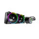 PC vodeno hlađenje AiO Darkflash TR240 RGB 2x 120x120 (crno)