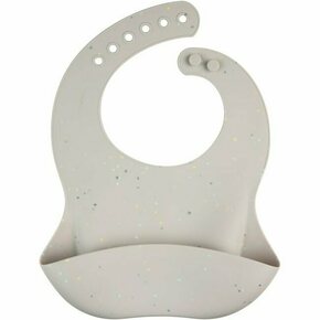 Canpol babies Dots podbradnik Grey 1 kom