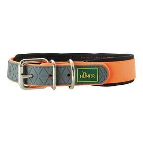 Ogrlica za pse Hunter Convenience Comfort Oranžna (27-35 cm)