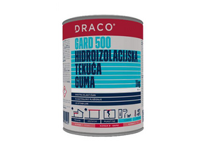 Hidroizolacija DRACO Gard 500 bijeli ili sivi 1kg - Siva