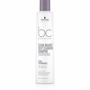 Schwarzkopf Professional BC Bonacure Clean Balance šampon za dubinsko čišćenje 250 ml za žene