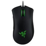 Razer DeathAdder Essential gaming miš, optički, bežični/žični, 6400 dpi, 30G, 1000 Hz, bijeli/crni/zeleni