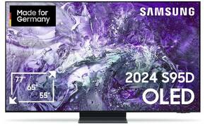 Samsung OLED 4K S95D OLED-TV 139.7 cm 55 palac Energetska učinkovitost 2021 G (A - G) ci+
