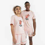 Majica za košarku TS 900 NBA Miami Heat ružičasta