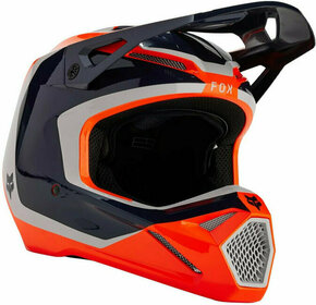 FOX V1 Nitro Helmet Fluorescent Orange L Kaciga