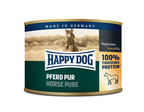 Happy Dog Pferd Pur - konzerva sa konjskim mesom 6 x 400 g