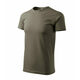 Majica kratkih rukava muška BASIC 129 - XXL,Vojno zelena