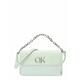 Calvin Klein Ručna torbica pastelno zelena / srebro
