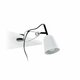 FARO 51135 | Studio-FA Faro stolna svjetiljka 14cm 1x E14 blistavo bijela