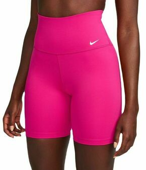 Ženske kratke hlače Nike Dri-Fit High-Rise 7in Shorts - fireberry/white