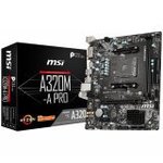MSI A320M-A PRO matična ploča, Socket AM4, AMD A320, 2x DDR4, max. 32 GB, mATX